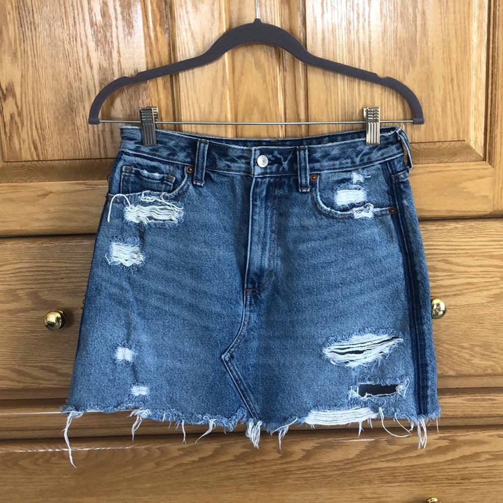 Abercrombie & Fitch Denim Skirt (WORN ONCE)